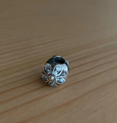 Pandora Clip „Dazzling Daisy“ Silber Gänseblümchen - Bild 1 von 4