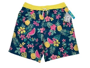 Tommy Bahama Kids Boys Swim Trunks Festive Vallarta Blue - Size: 14 XLarge-  New - Picture 1 of 6
