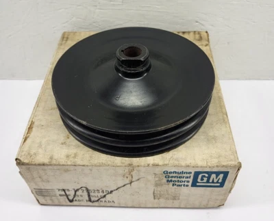 NOS 1968 1974 Chevrolet Impala Caprice Camaro Nova Power Steering Pulley 3941107 - Image 1 of 3