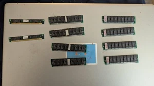 Lot Of 10 Vintage SIMM Ram Modules - Picture 1 of 8