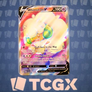 Pokemon - Whimsicott V (arte completo) - 160/172 - SWSH09: Brilliant Stars - Holo casi nuevo - Imagen 1 de 1