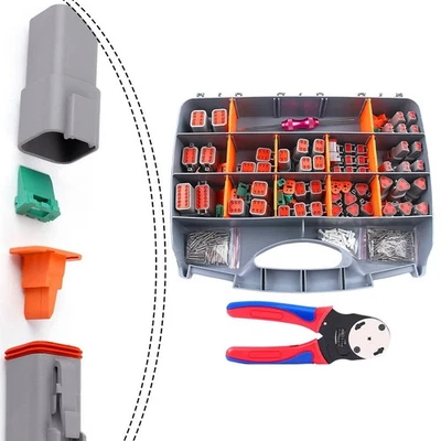 Electrical Connector Kit 338PC with Crimping Tool for Quality Performance - Image 1 of 4