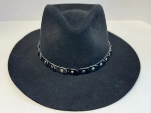 Vintage The Gun Club von STETSON XXXX DUNE BLK Filz Cowboy Hut Neiman Marcus EUC - Bild 1 von 18