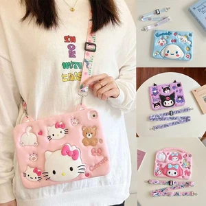 Kitty Kuromi Stand Case Cover Shockproof Straps ForiPad 7/8/9/10th Air3/4/5 Mini - Picture 1 of 36