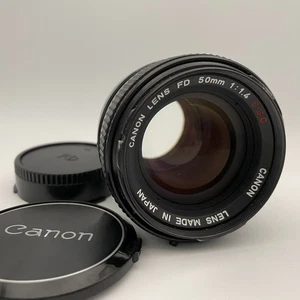 Rare “O” Canon FD 50mm f1.4 s.s.c. ssc MF Standard Prime Lens From JAPAN #26 - Picture 1 of 22