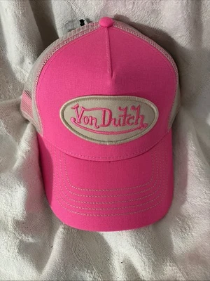 Sombrero a presión rosa Von Dutch Foto 1 de 2