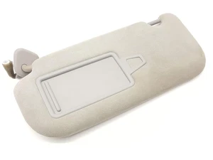 2011-2016 Equus OEM Sun Visor DRIVER Light Gray Extendable / Mirror / Screws - Picture 1 of 7