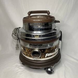 Filter Queen Vintage Brown Canister Vacuum Cleaner Model-700 Tested Working - Foto 1 di 21