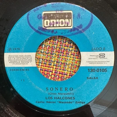 LOS HALCONES - Sonero - GUAGUANCO SALSA GUITAR ECUADOR 45 - Image 1 of 2