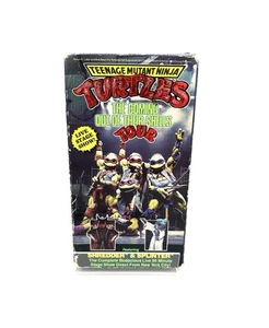 Teenage Mutant Ninja Turtles: The Coming Out of Their Shells Tour VHS 1990 Used - Imagen 1 de 11