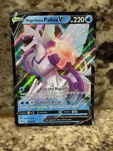 Origin Forme Palkia V 039/189 Pokemon Ultra Rare SWSH10: Astral Radiance Card NM - Picture 1 of 2