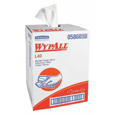 Toallas extra absorbentes Kimberly-Clark Professional 05860 Wypall Power Clean L40 Foto 1 de 4