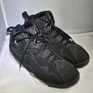 Scarpe da basket Nike Air Jordan True Flight da uomo taglia 9,5 nere 342964-010 - Foto 1 di 7