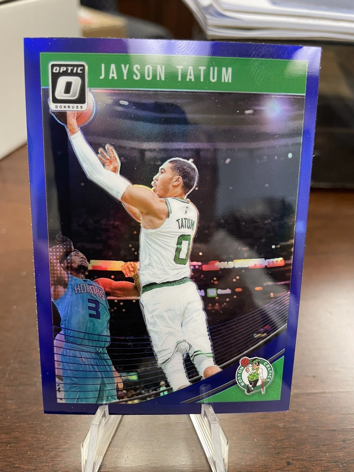 2018-2019 Panini Optic Basketball Jayson Tatum Purple #76-Boston Celtics