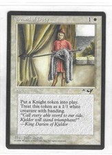 MTG Alliances --- ERRAND OF DUTY (v1) --- Common! NM! Magic Gathering!