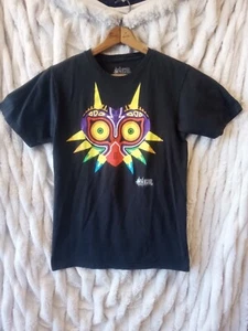 Legend Of Zelda Majoras Mask T Shirt Black Size M Nintendo 2015 ✨ - Picture 1 of 6