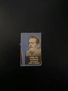 1950 Topps Fußball Feltback #3 George Bell-Oregon kostenloser Versand - Bild 1 von 2