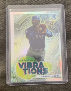2022 bowman chrome luisangel acuna virtusic silver insert - Picture 1 of 2