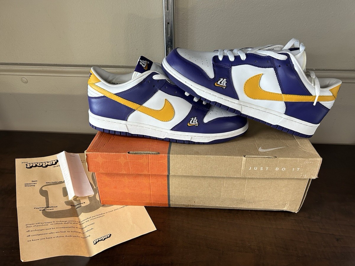 NIKE DUNK LOW LA LAKERS 2004 309431 751
