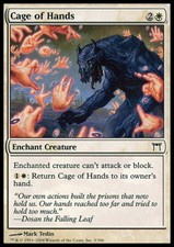 Magic the Gathering MTG Cage of Hands (3) Champions of Kamigawa   LP