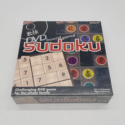 Sudoku DVD Board Game Sealed Pressman Games Multiple Language - Image 1 of 2