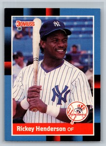 1988 Donruss #277 Rickey Henderson       New York Yankees