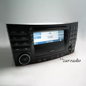 Mercedes W211 Radio Audio 50 APS BE6025 CD S211 Car Stereo E-Class Navigation - Picture 1 of 7