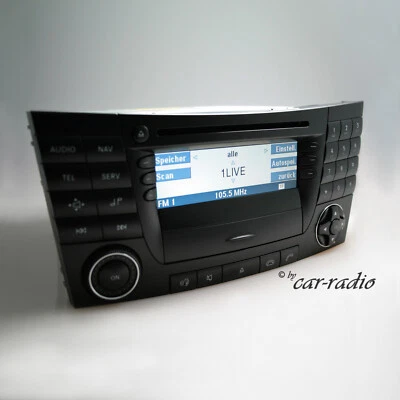 Original Mercedes W211 Radio Audio 50 APS BE6025 CD-R E-Klasse S211 Autoradio - Bild 1 von 4