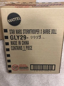 Mattel Star Wars x Barbie Stormtrooper Doll GLY29 - Brand New Sealed Box Rare - Picture 1 of 5