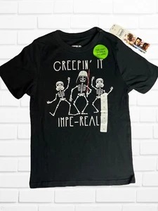 Star Wars Creepin' It Impe-real Boys T-shirt Small Glow in the Dark Halloween - Picture 1 of 5