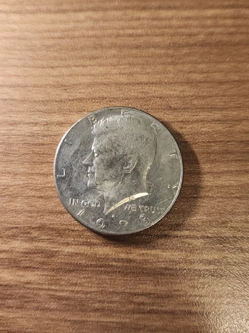 1978 D Kennedy Half Dollar No FG Cover