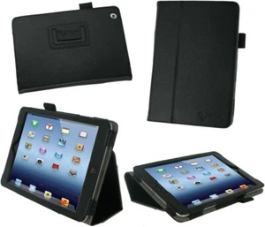 rooCASE Apple iPad Mini 7.9" Inch  Case - Dual Station Cover Case - Black Color - Picture 1 of 4