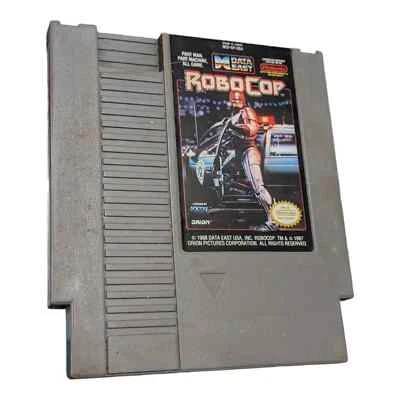 Robocop Nintendo Entertainment System NES 1988 autêntico videogame vintage - Imagem 1 de 3