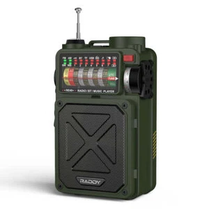 Raddy RE40 Shortwave Radio | FM/AM/SW/WB | 4000mAh | Bluetooth 5.0 - Picture 1 of 7
