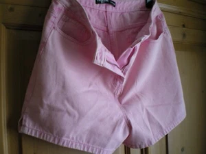 BNWOT, George, Pink Denim shorts, size 16, waist 34 inches, mid rise - Picture 1 of 10
