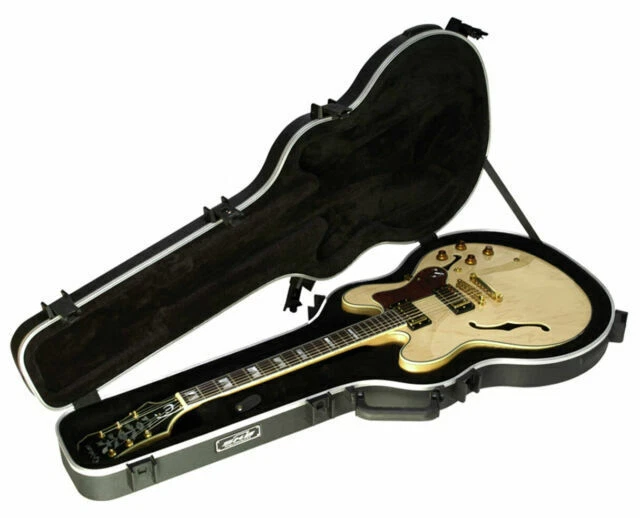 SKB 1SKB-35 Thin Body Semi-Hollow Electric Guitar Case - Black