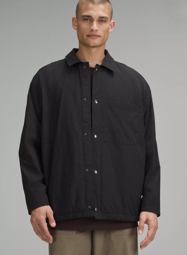 Giacca Coaches Isolata Lululemon Nera Taglia L Large LM3FBNS NUOVA CON ETICHETTE $198 Migliore