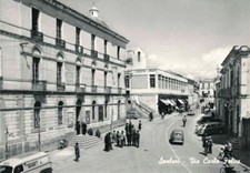 CARTOLINA SARDEGNA Sanluri - Via C. Felice Viaggiata Anno 1952
