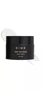 DIME Beauty Dewy Day Cream, Morning Face Moisturizer+Rosehip Oil+Snow Mush-1.7oz - Picture 1 of 9