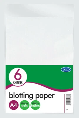 6 A4 Blotting Paper - Image 1 of 2