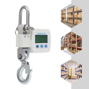 500 kg Profi Hängewaage Kranwaage Lastenwaage Waage LCD Batterie Industriewaage - Bild 1 von 15