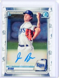 2020 Bowman Chrome JOE RYAN AUTO Autograph 1st Prospect RC Rookie Twins