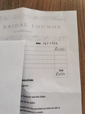 wedding dress size 16 - Image 1 of 4