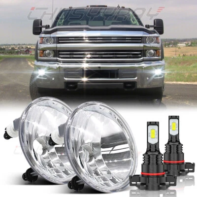 Противотуманные фары передний бампер лампа прозрачная линза для Chevrolet Silverado 3500 2015-2019 - Изображение 1 из 4