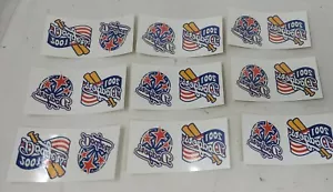 Lot of Vintage 9 2001 LA Dodgers Body Sport Temporary Tattoos Genuine - Picture 1 of 3