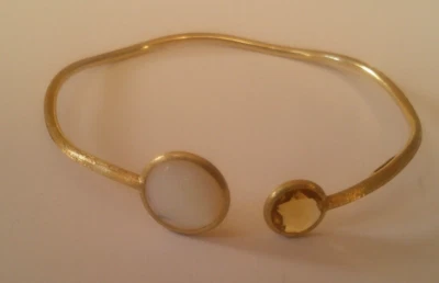 Brazalete Brazalete Marco Bicego Oro 18k Jaipur Flex con Perla Madre y Citrino? Foto 1 de 4