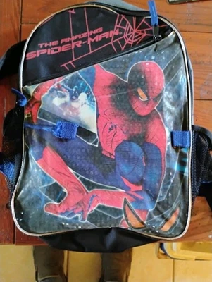 MARVEL SPIDERMAN SCHOOL BACKPACK WITH LUNCH BAG SET 17" BRAND NEW 2021 - Image 1 of 3