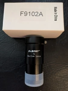Svbony 5X Barlowlinse 1,25 in 31,7m Multi Coated Astronomie Teleskop NEU - Bild 1 von 7