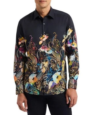 Robert Graham Jacobs NWT $378 Floral Embroidered 2XL - Image 1 of 4