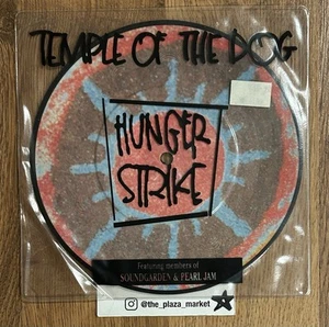 Temple of the Dog - Hunger Strike UK 7” vinyl pic disc record Rare pearl jam - Picture 1 of 2